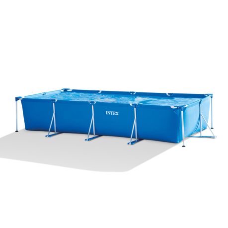 Intex - Frame Pool - Square - Blue
