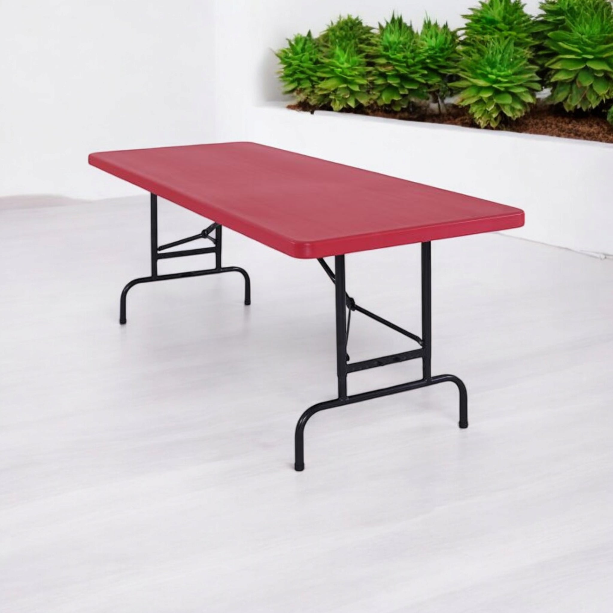 1.8m Folding Trestle Table 6ft